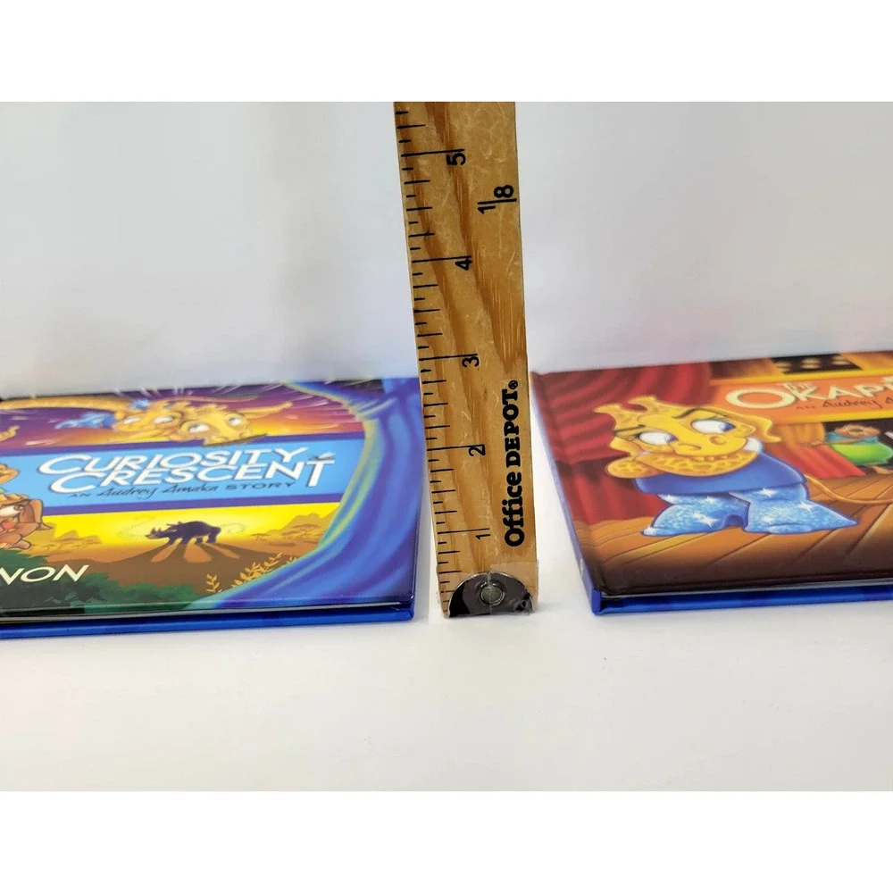 Curiosity Crescent & The Okapicat Brent Vernon Audrey Amaka Kids Hardcover Books
